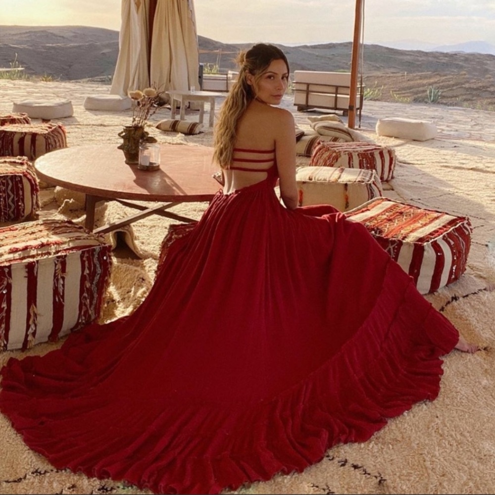 Rare NWT’s Free People Extratropical Maxi Dress